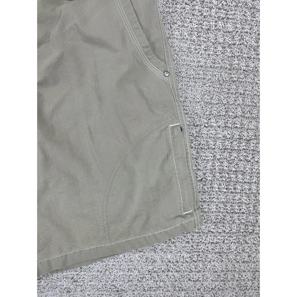 Kuhl Mens Ramblr Cargo Shorts Size 36 Khaki Tan Hiking Outdoor - Picture 2 of 6
